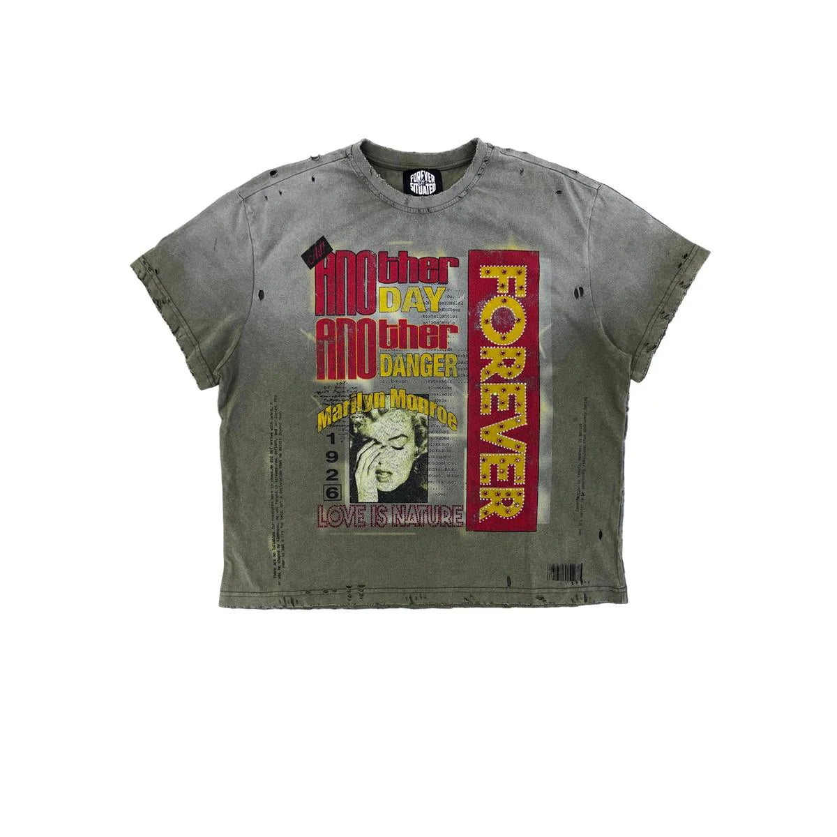 Love Danger T - Shirt - Green
