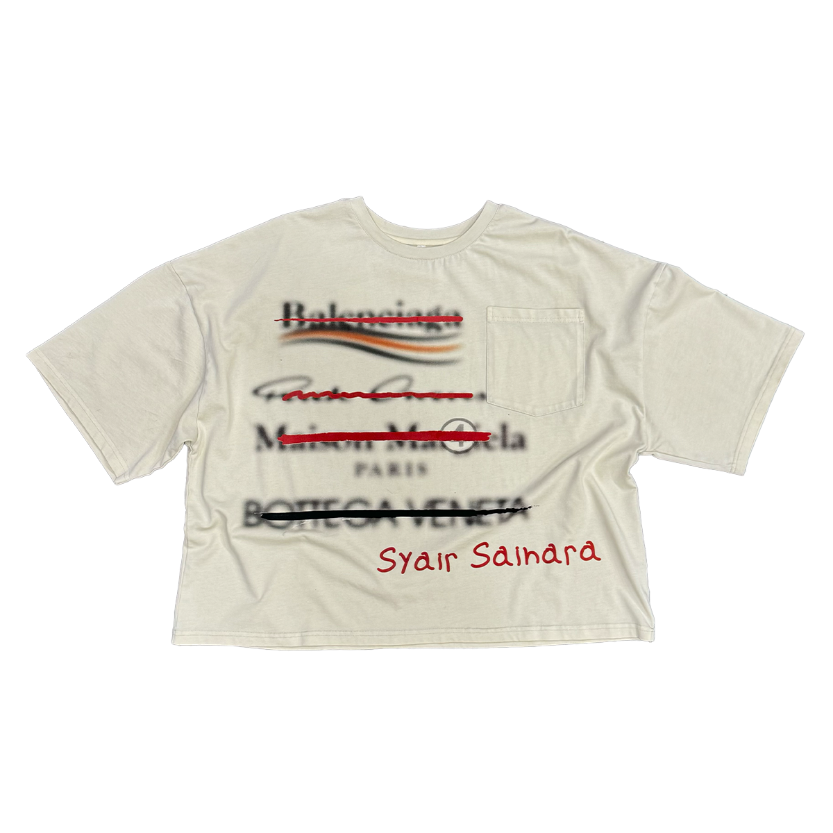 Gradeschool Replica T - Shirt - Cream