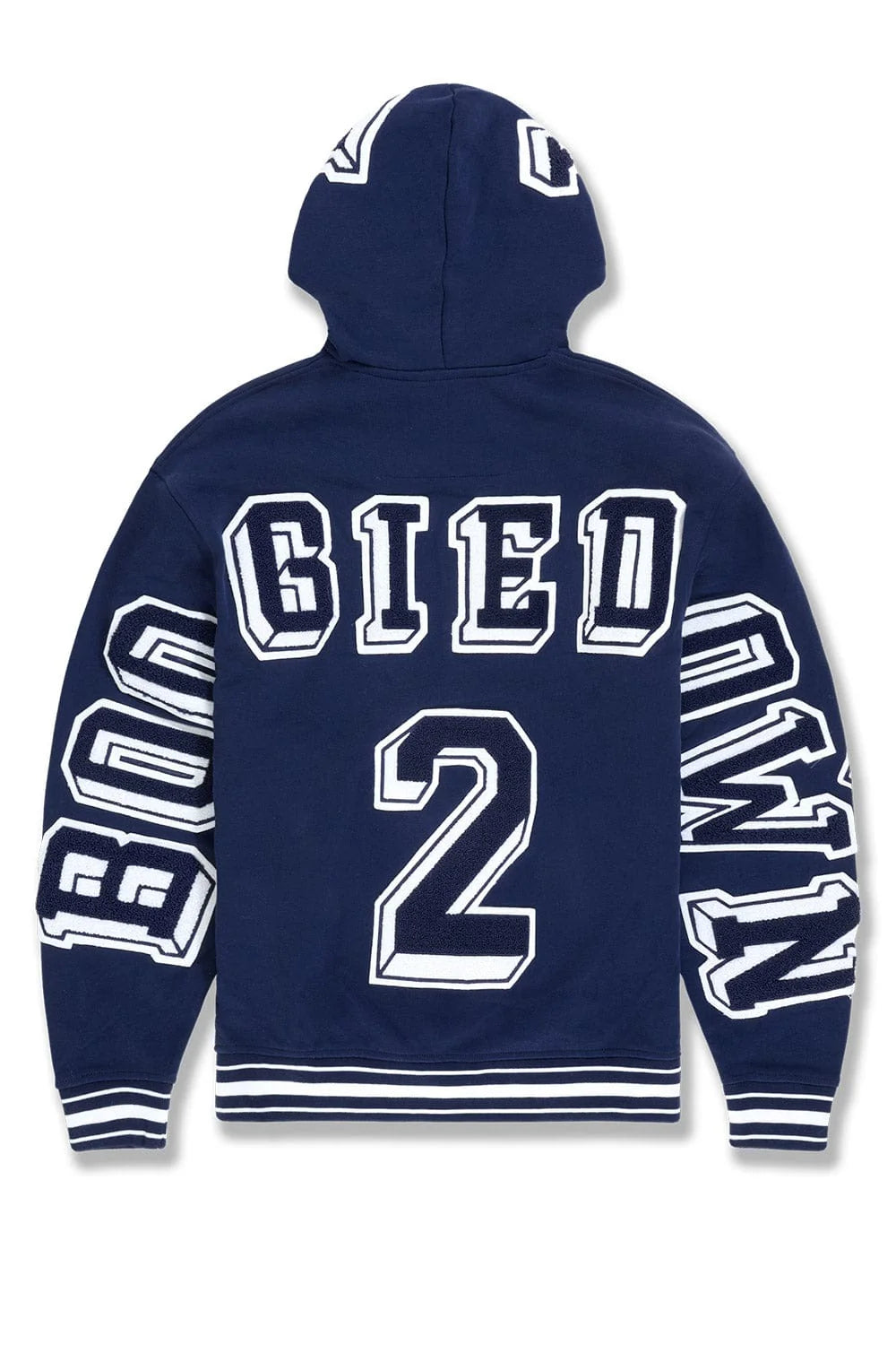 Boogie Down Bronx Sweatsuit - Navy Blue