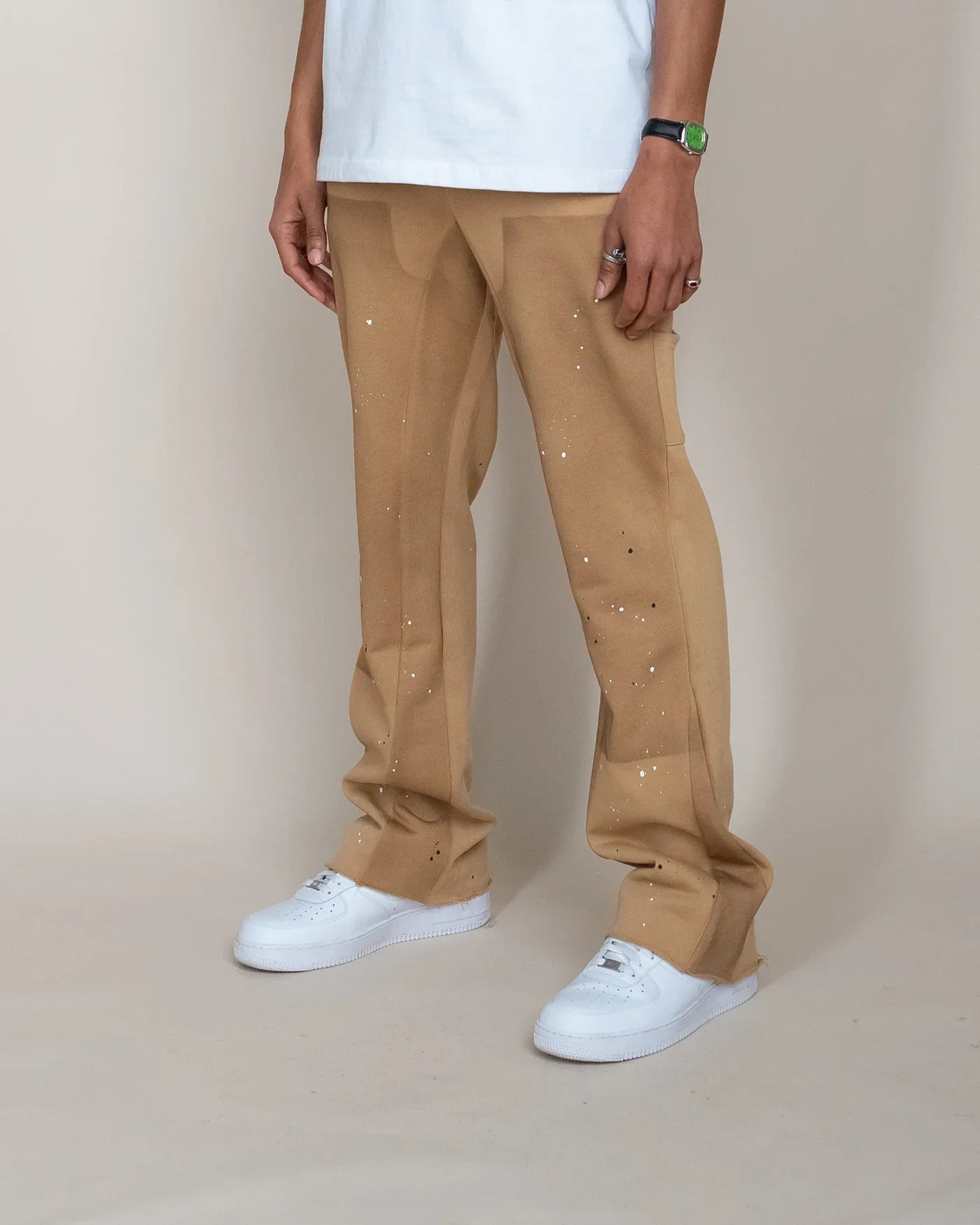 French Terry Carpenter Sweatpants - Khaki