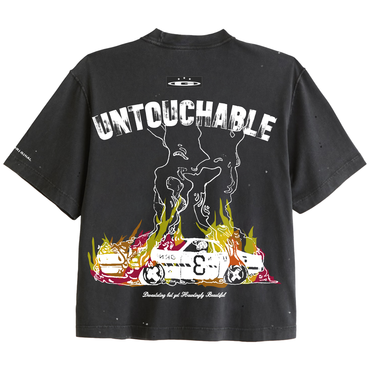 Untouchable T-Shirt - Washed Black
