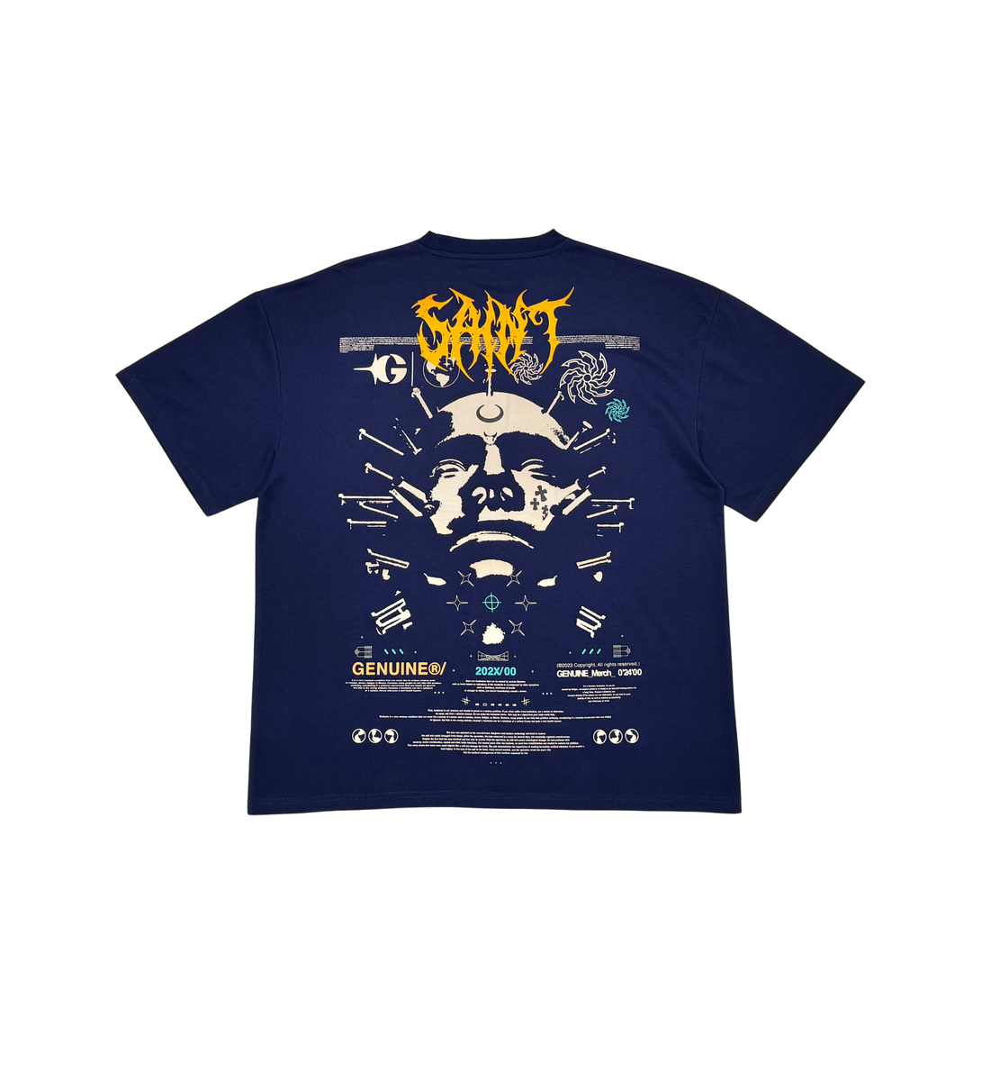Genuine Saint T - Shirt - Navy