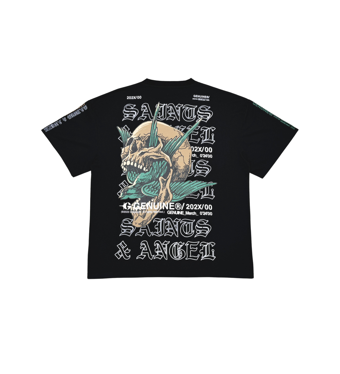 Saints & Angels T - Shirt - Black