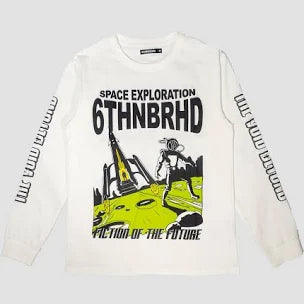 Fiction Future Long Sleeve Shirt - White
