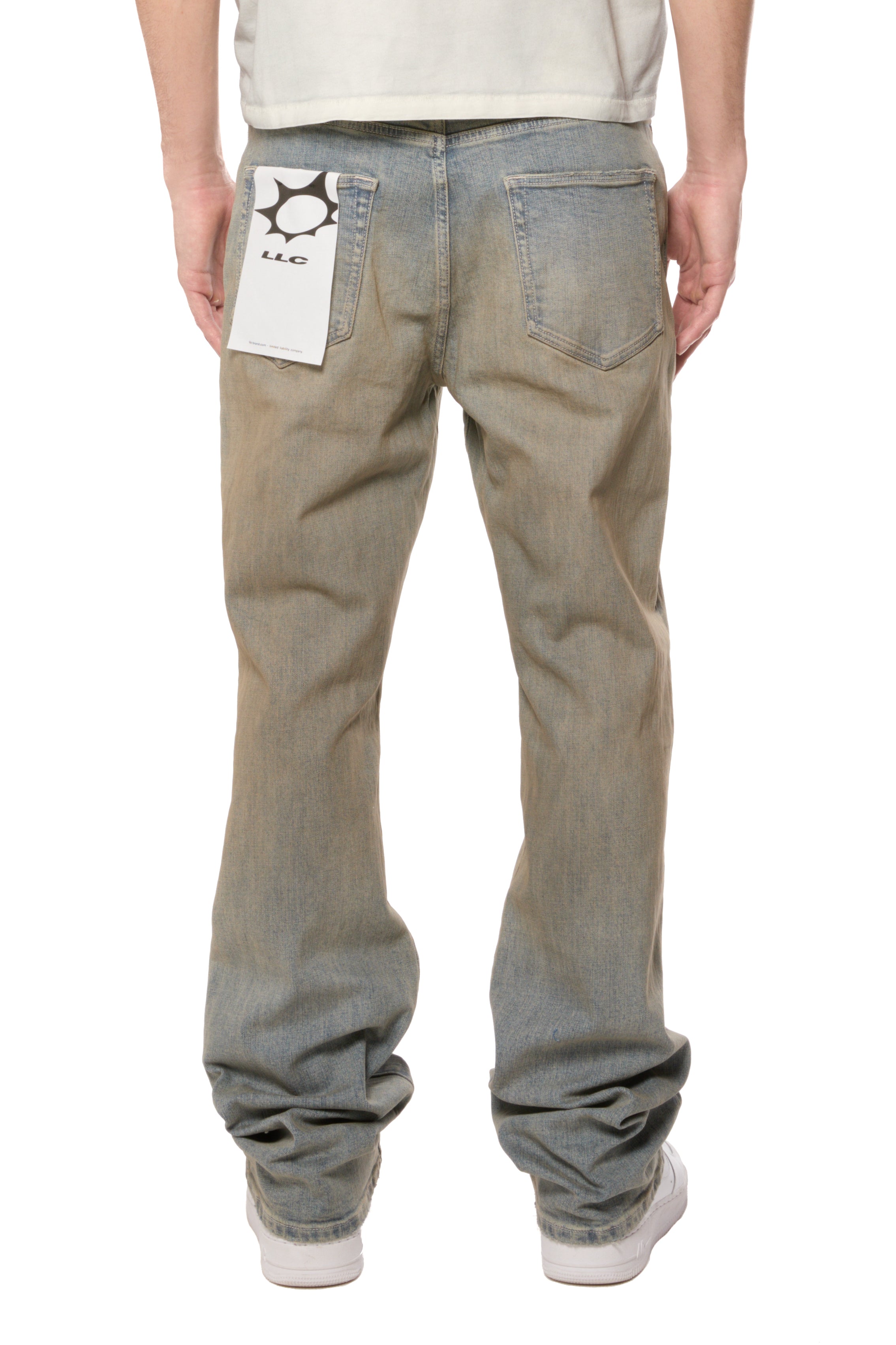 LLC Jean - Skinny Boot Dirty Rip - Mid Inigo