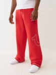Baggy Big T Sweatpants - Red
