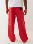 Baggy Big T Sweatpants - Red