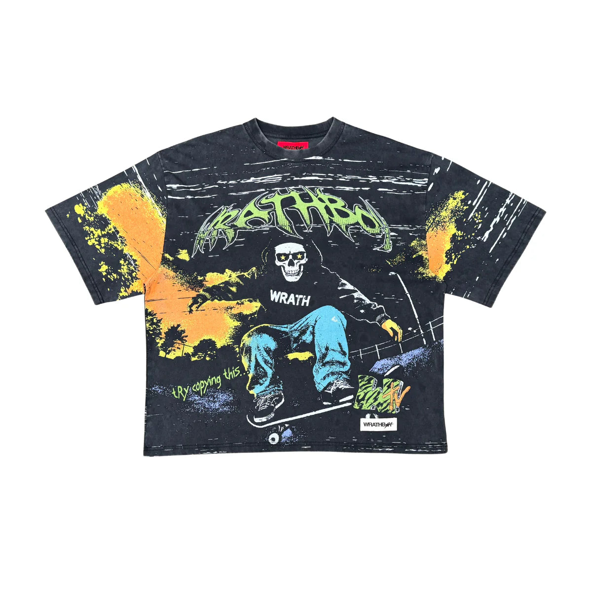 Wrathboy I See You T - Shirt - Black