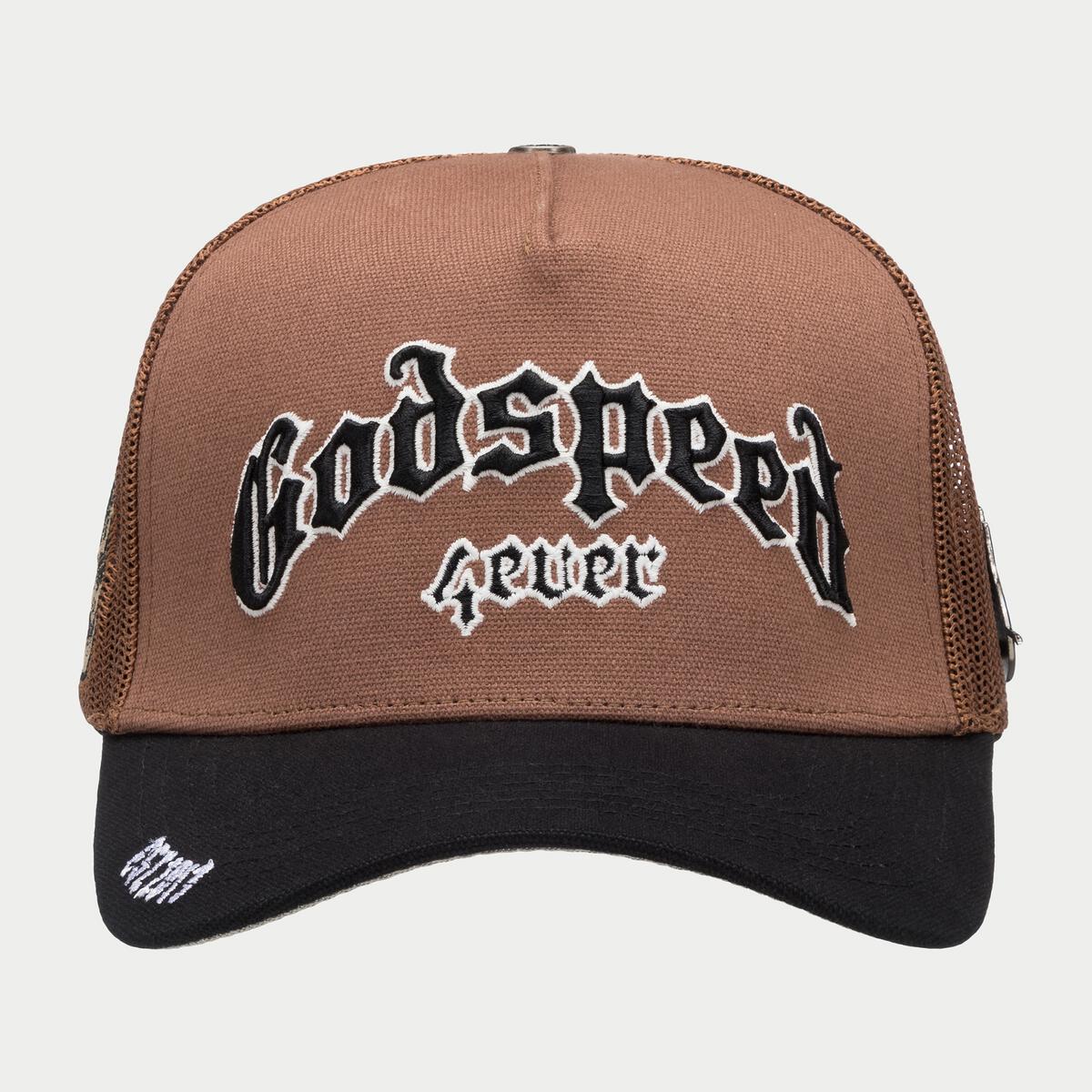 GS Forever Trucker Hat - Black / Taupe