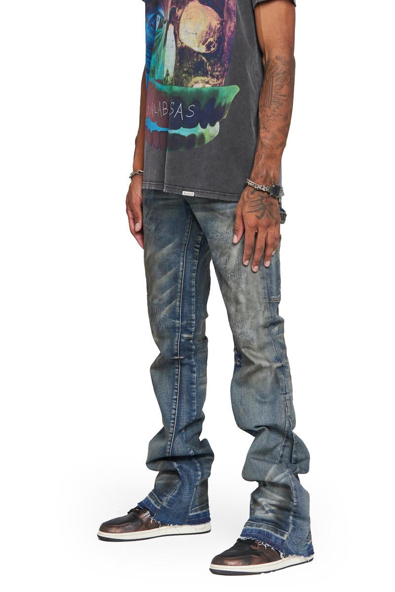 "SOLO" Jeans - Blue / Dirty Wash