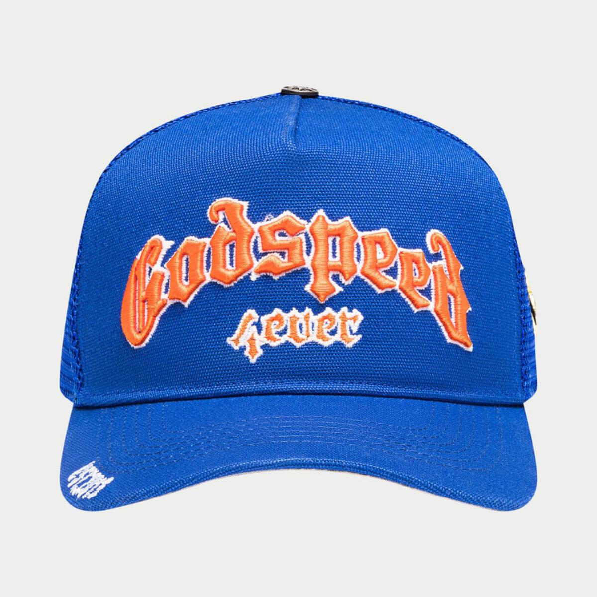 GS Forever Trucker Hat - Blue / Orange