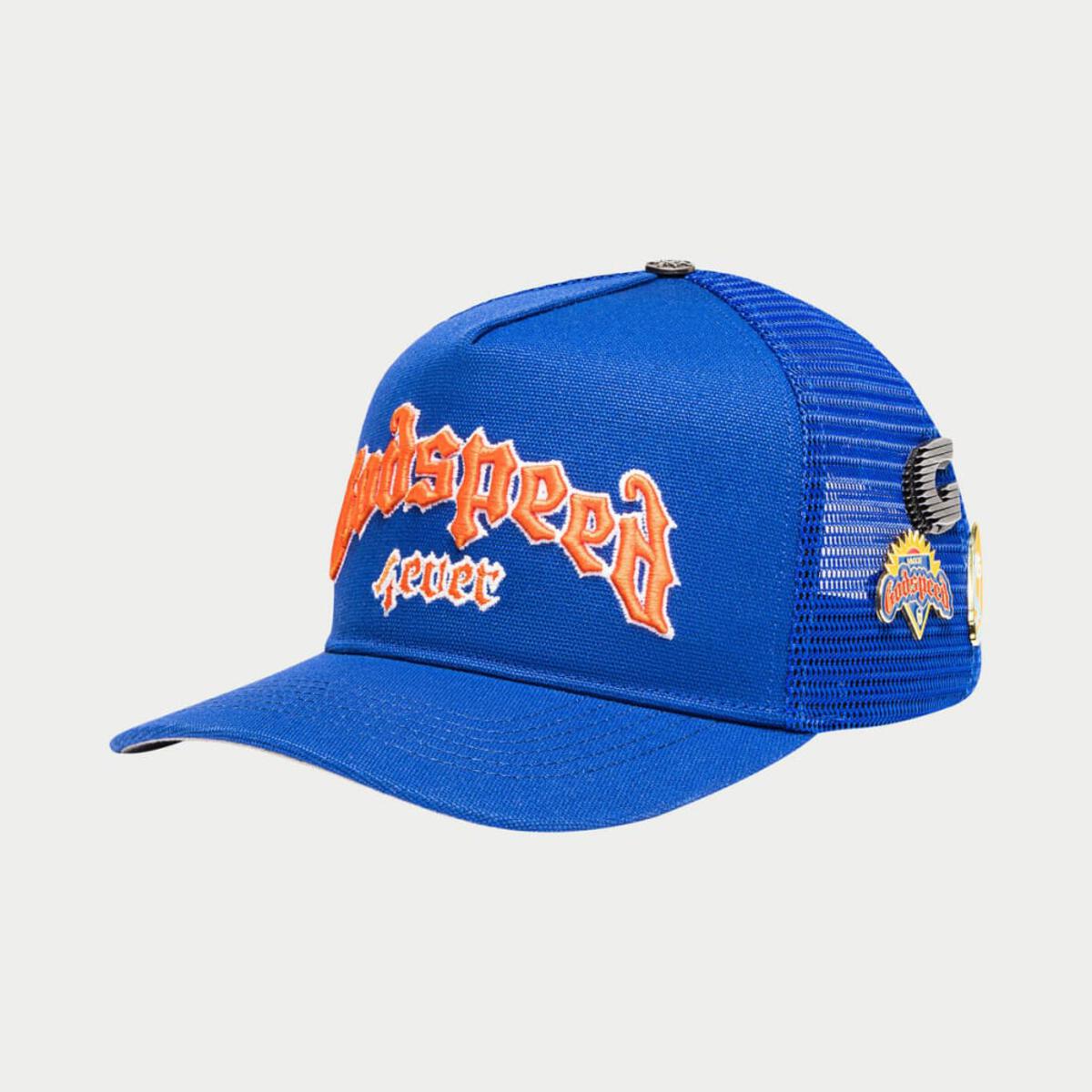 GS Forever Trucker Hat - Blue / Orange