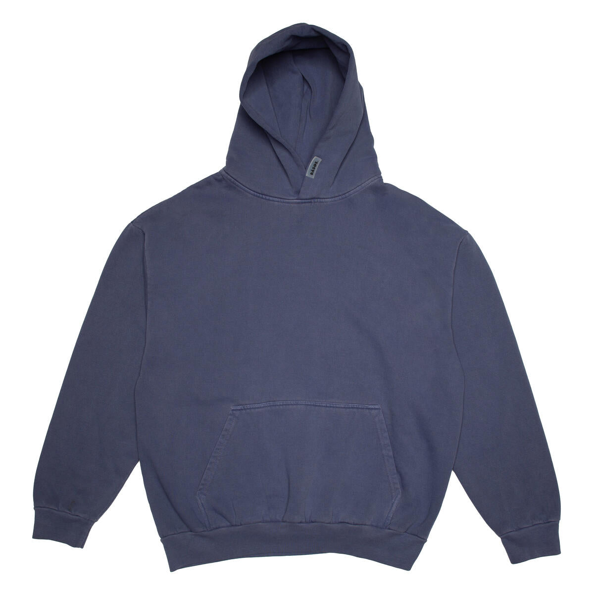 Vintage Dyed Heavy Fleece Hoodie-Navy Blue