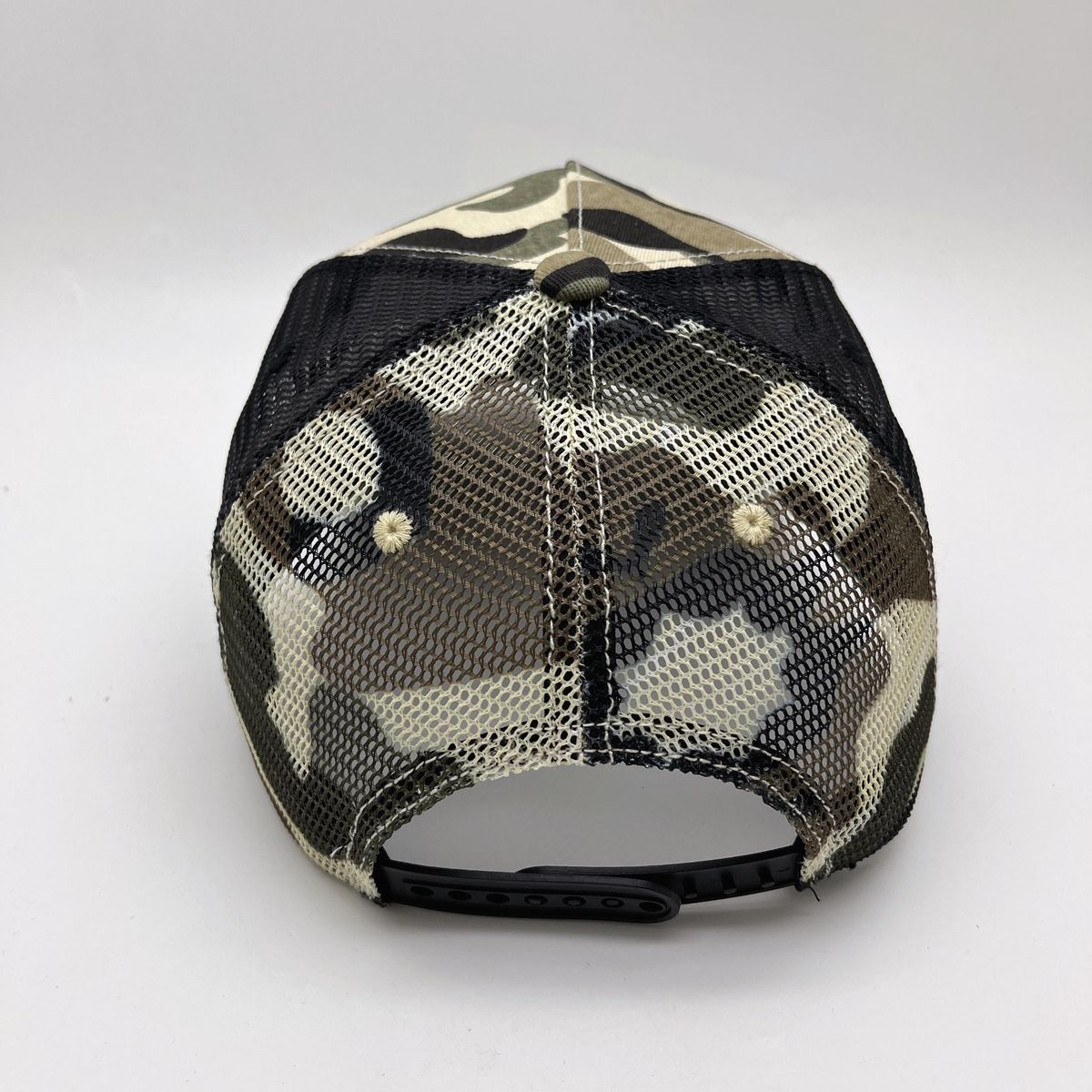 Goat Trucker - Cream Camo