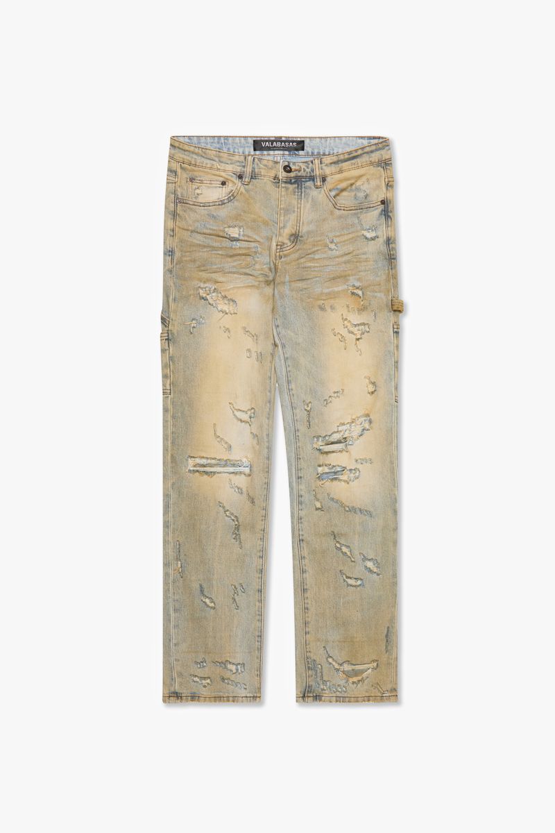 "CESAR" Skinny Denim - Light Vintage