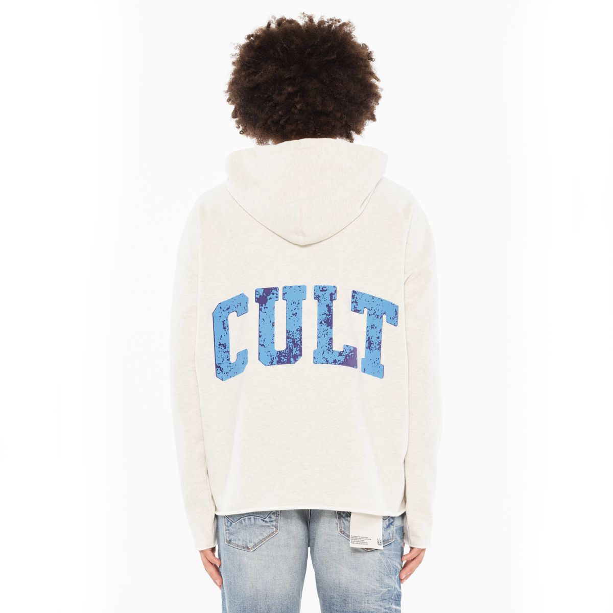 Pullover Novelty Sweatshirt - Cream Heather