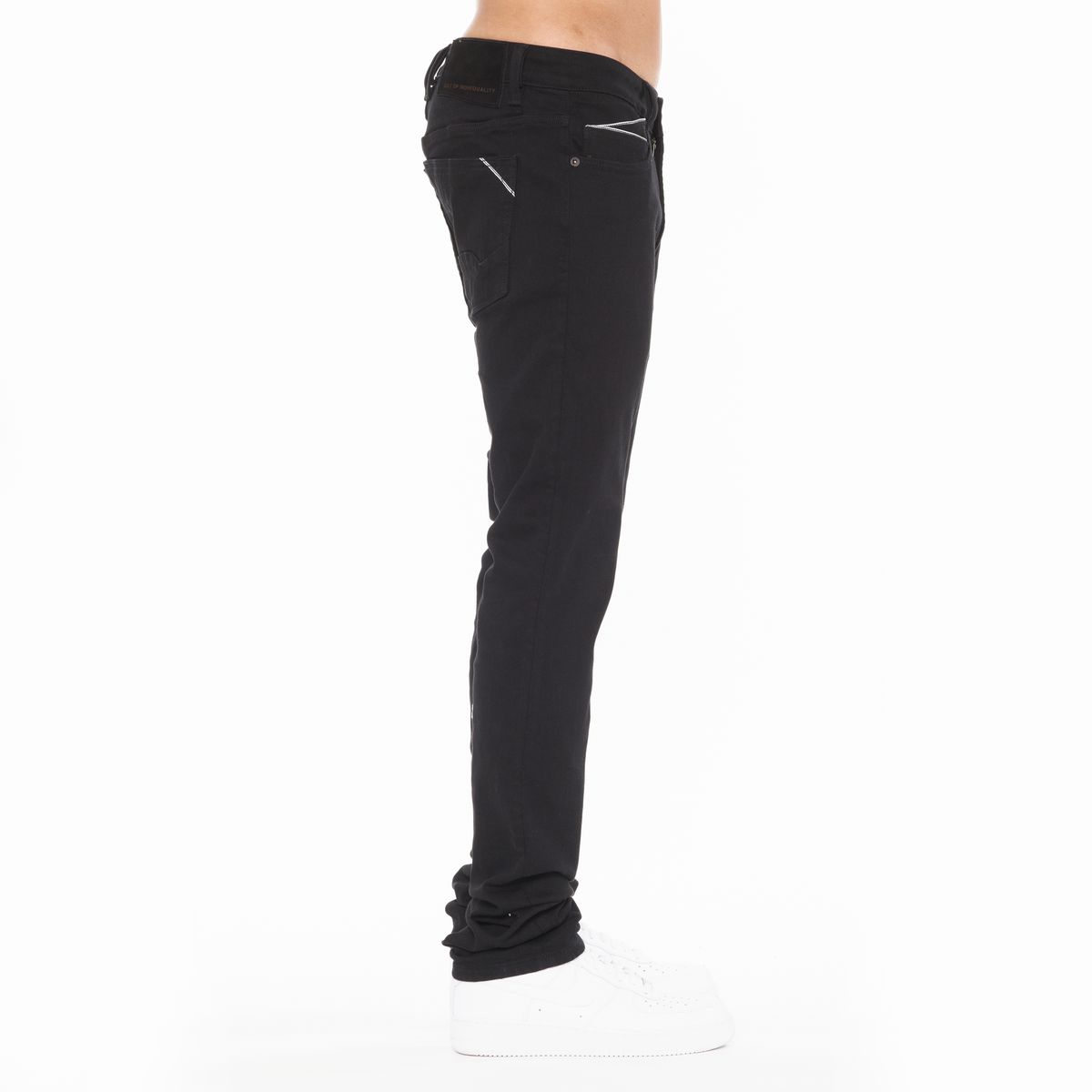 Rocker Slim Straight 36" Inseam Jeans - Black