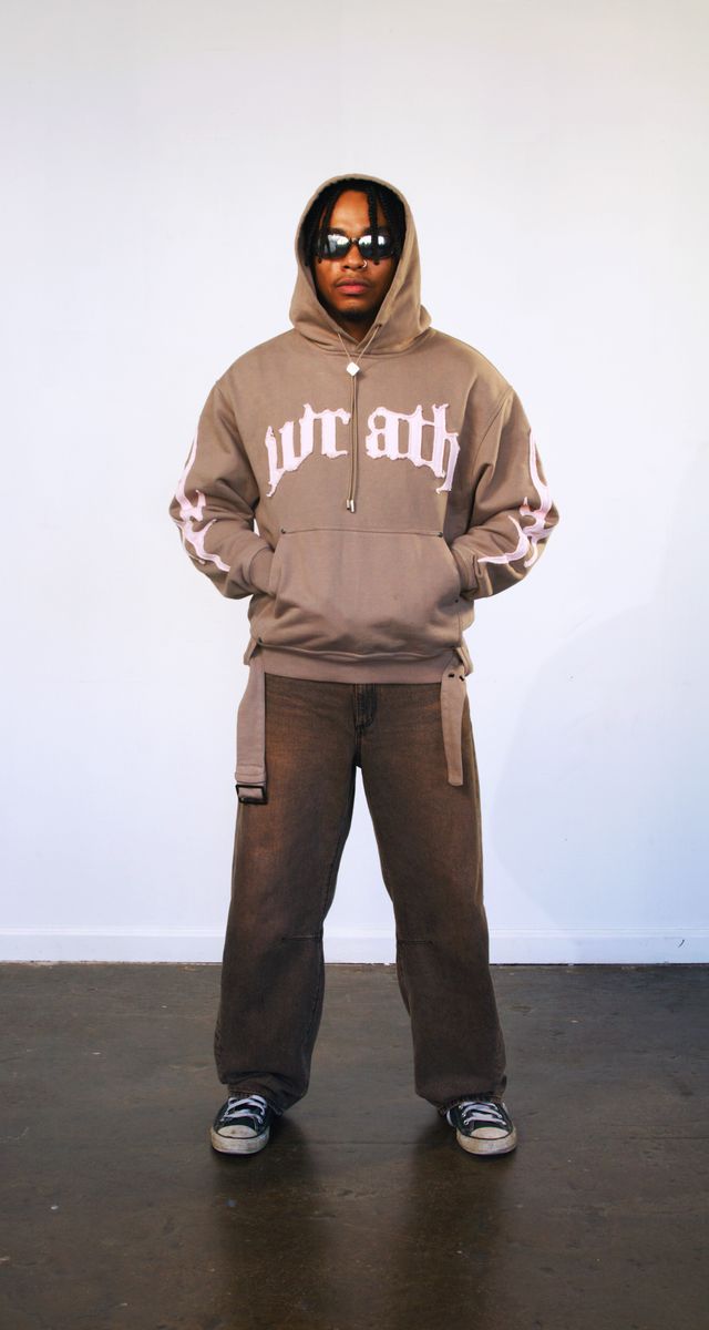 Wrathboy Hoodie - Taupe