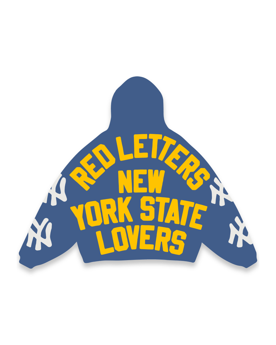 Not NY Lovers Hoodie - Navy Blue