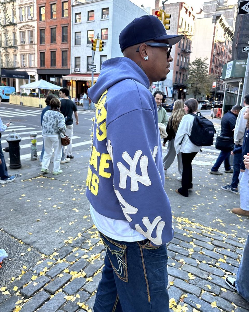 Not NY Lovers Hoodie - Navy Blue