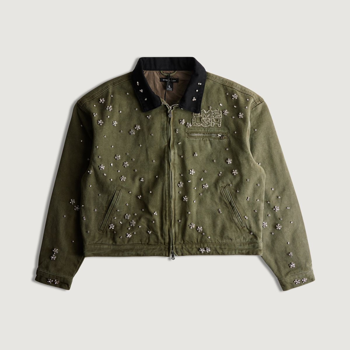 Clean Up Work Jacket - Field Green