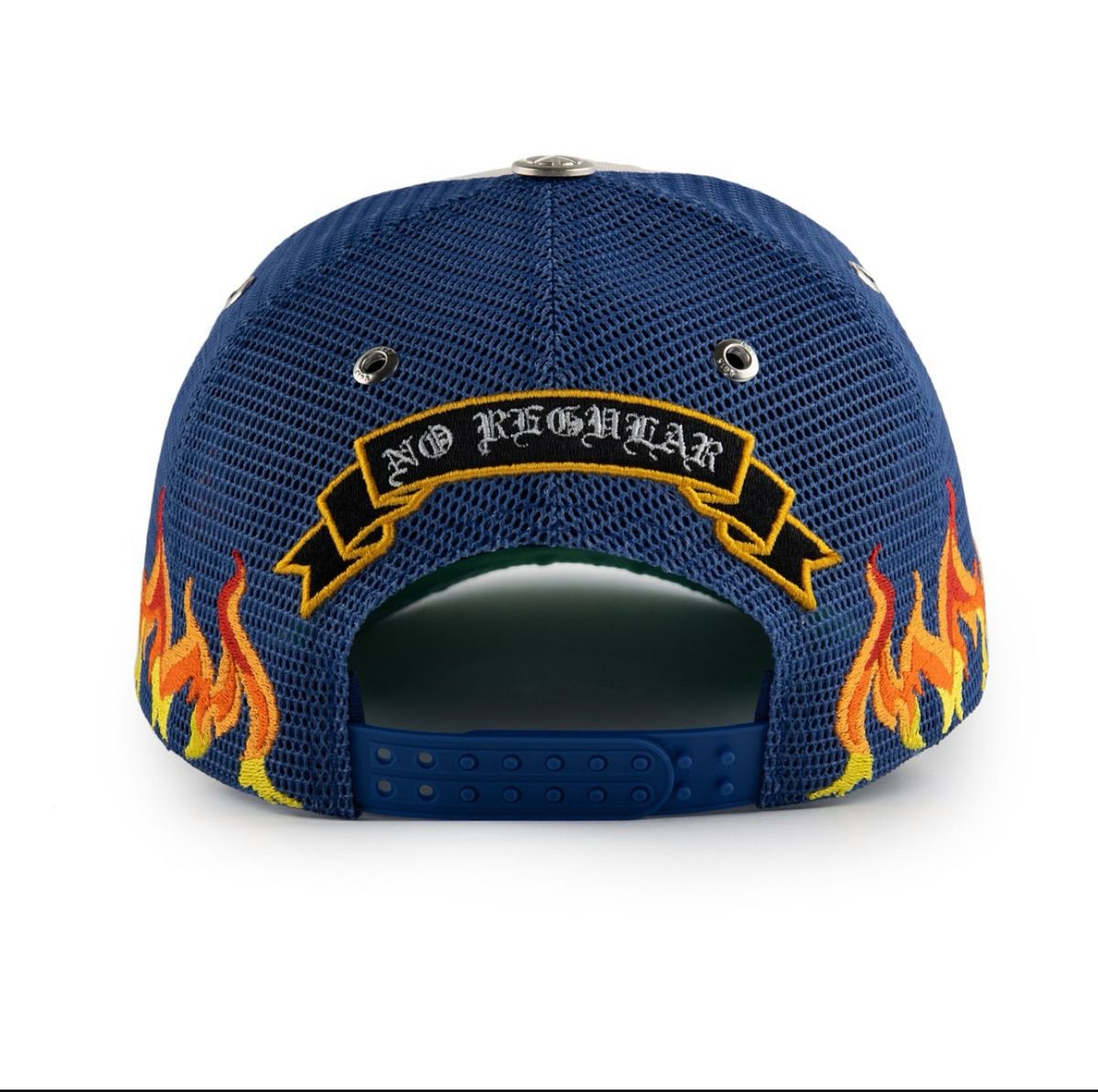 Nascar Fastcar Trucker Hat - White / Blue