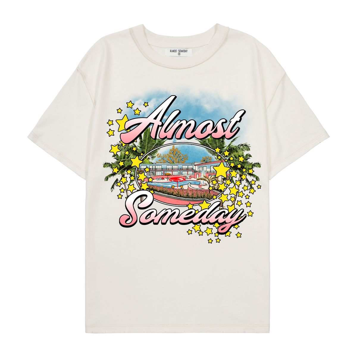 Oasis T-Shirt - Cream