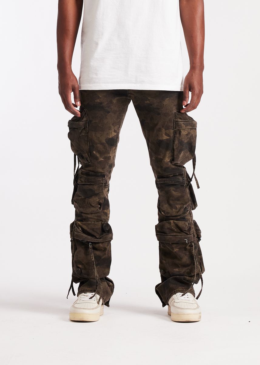 Hawk Cargo Denim - Camo