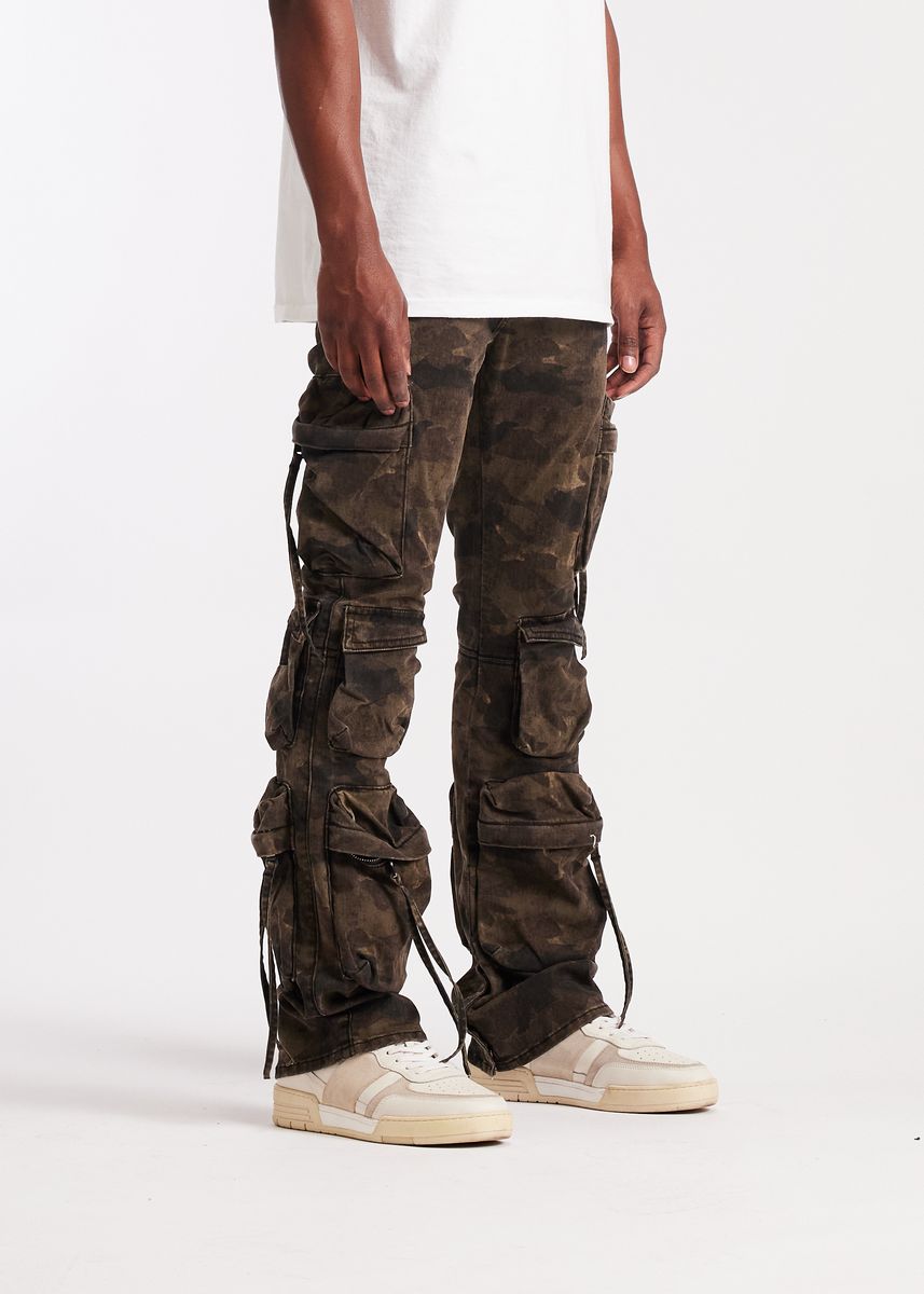 Hawk Cargo Denim - Camo