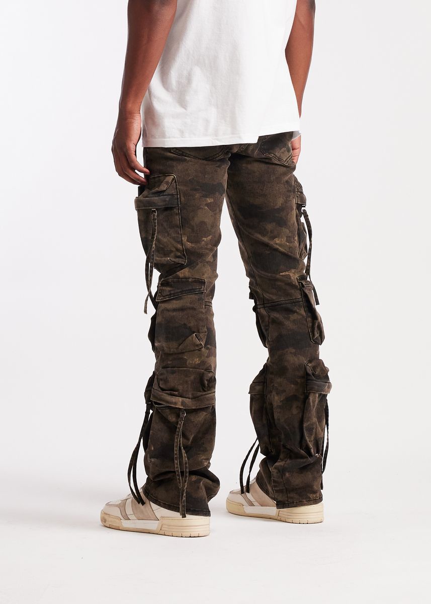 Hawk Cargo Denim - Camo