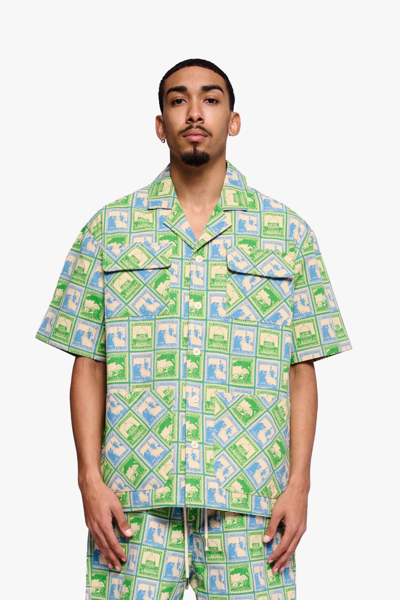 Freedom Button Down Shirt - Green