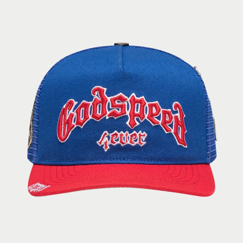 GS Forever Trucker Hat - Blue / Red