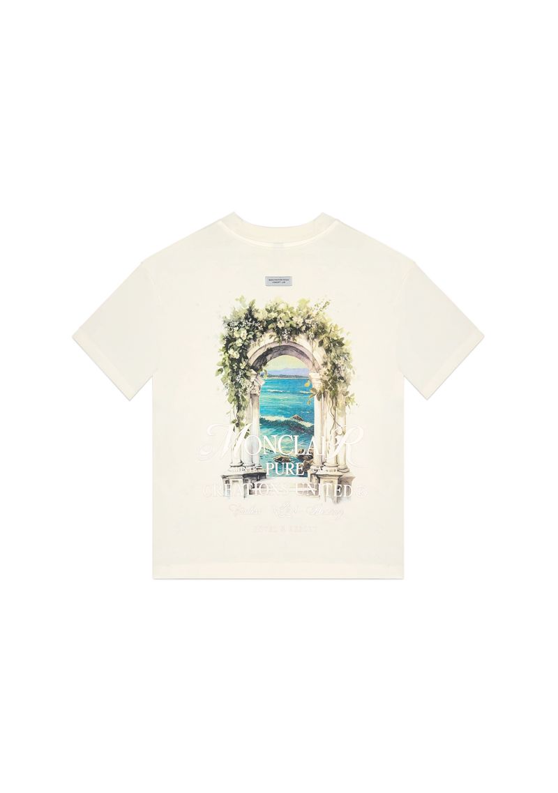 Monclair Frame T-Shirt - Cream