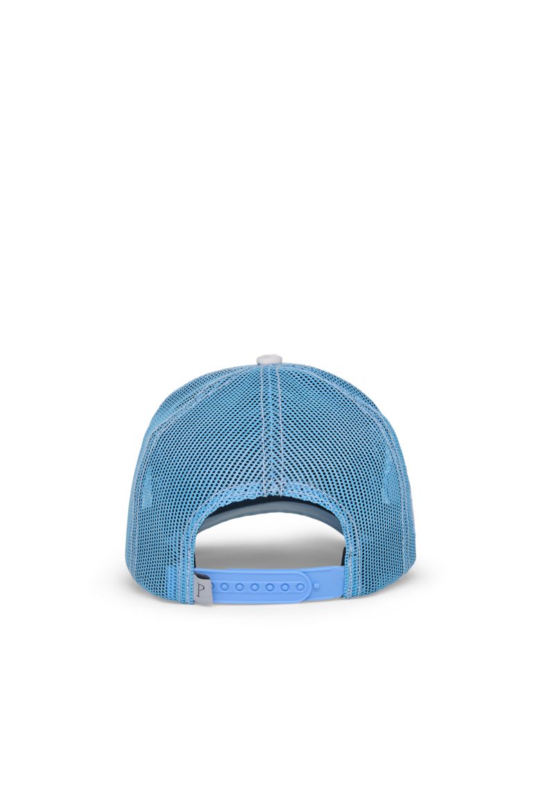 Monclair Blue Trucker Hat - Blue / White
