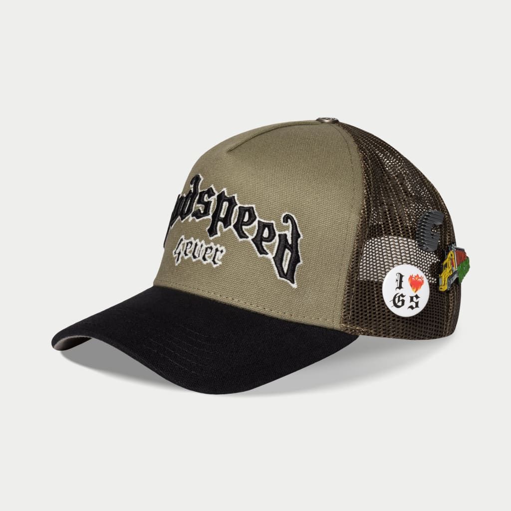 GS Forever Trucker Hat - Olive / Black