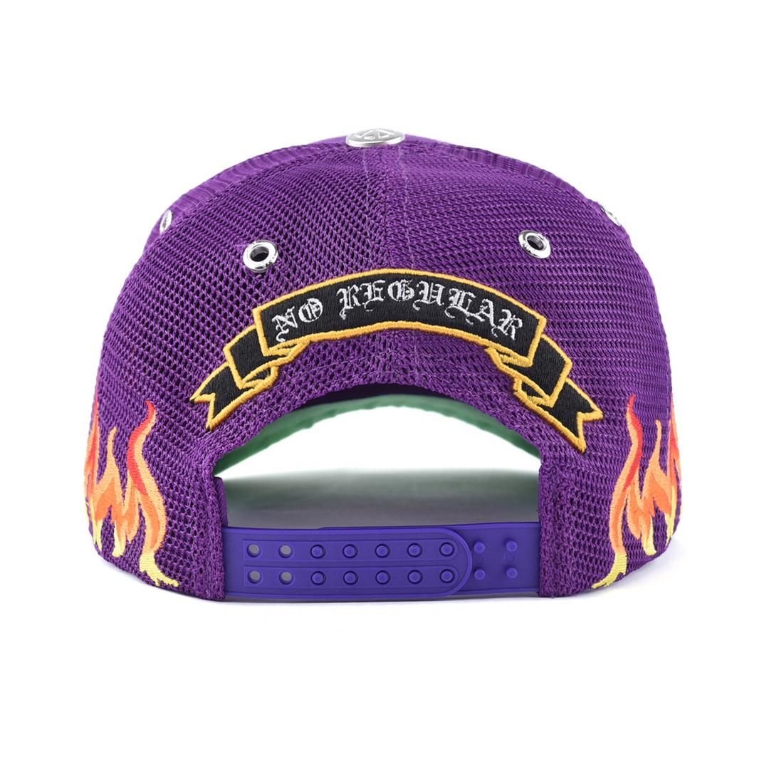 Hand Trucker Hat - Purple