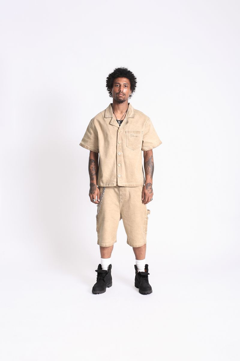 Wondering Work Shirt - Washed Sand