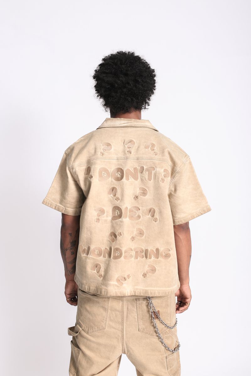 Wondering Work Shirt - Washed Sand
