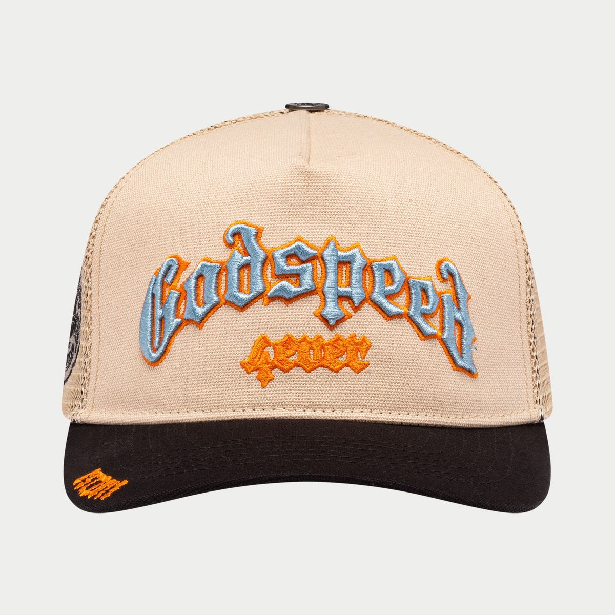 GS Forever Trucker Hat - Bone / Black / Orange