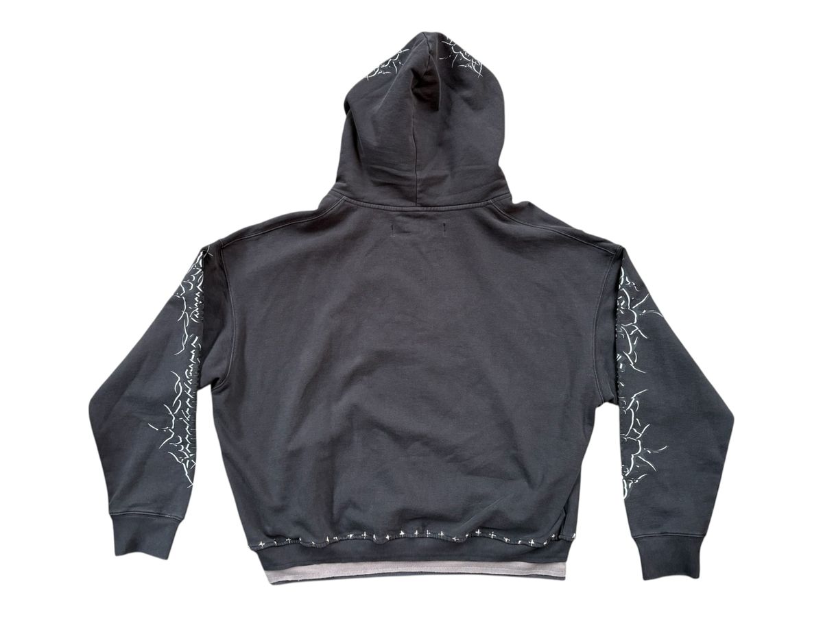 Wasteria Hoodie - Vintage Black / Grey
