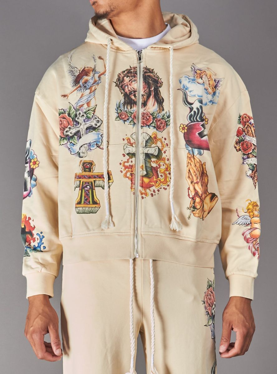 Nivin Hoodie - Beige