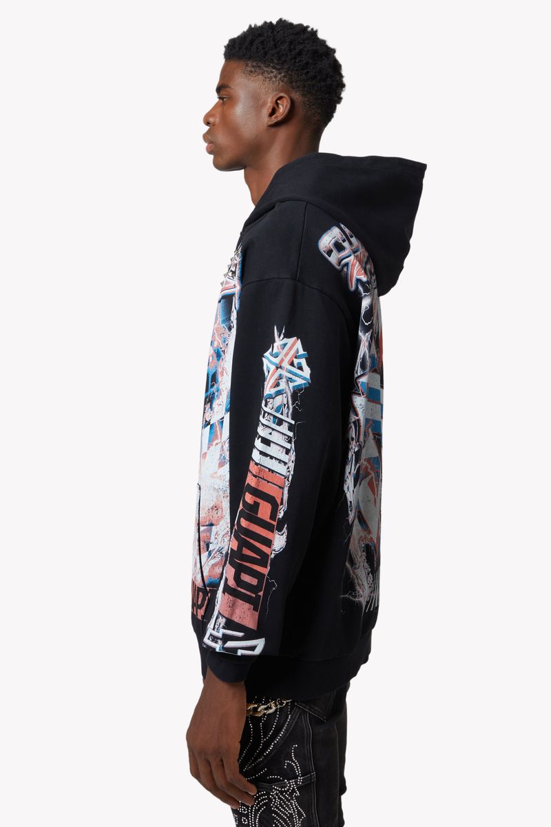 Black Nitro Drift Hoodie V1