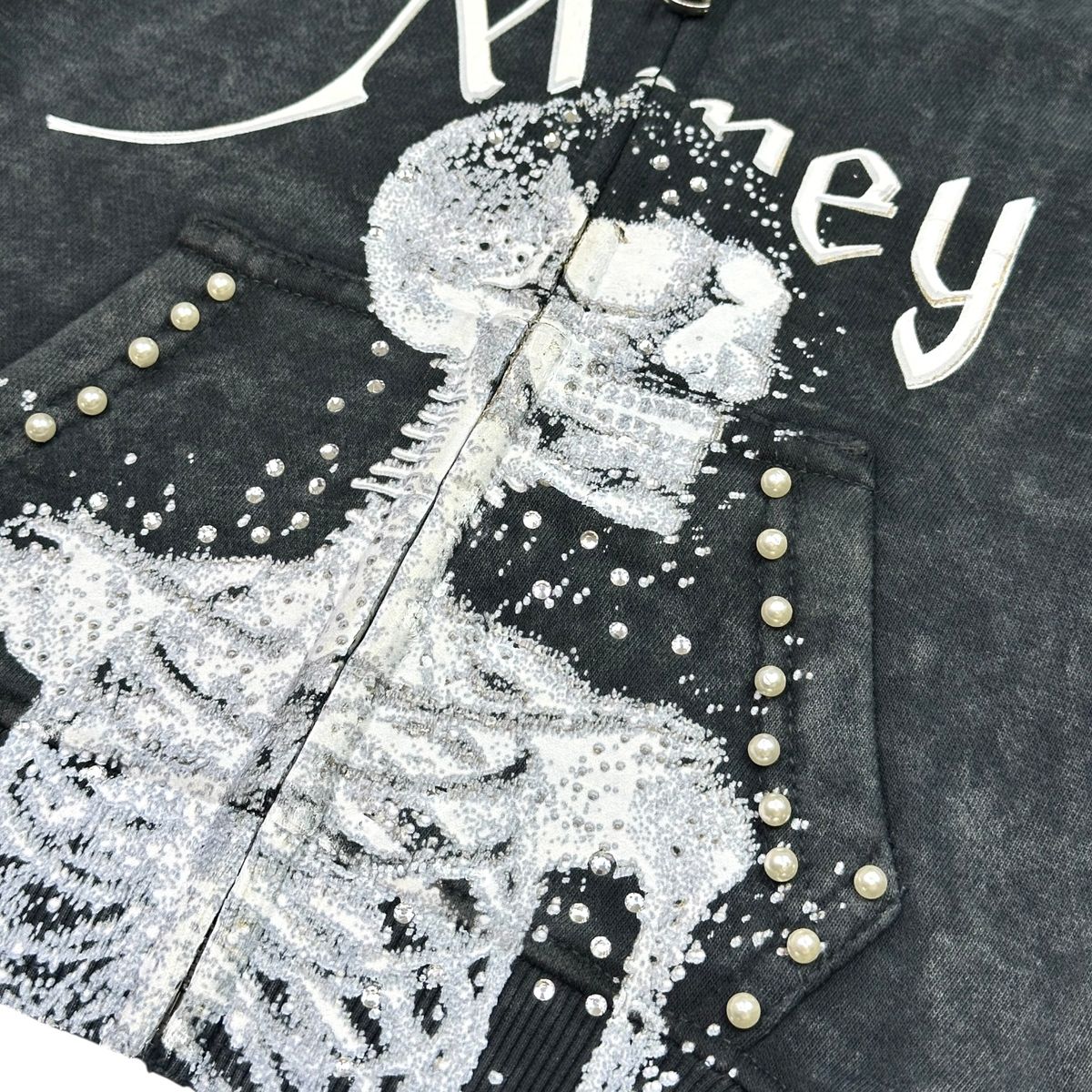 Skull Premium Heavy GSM Kids Track Set - Black