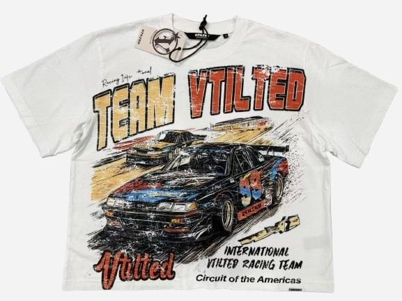 Overtake Cropped T-Shirt - White
