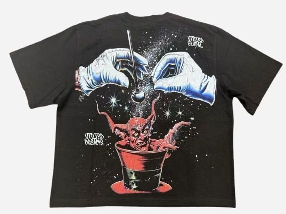 Magic Cropped T-Shirt - Black