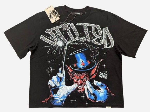 Magic Cropped T-Shirt - Black