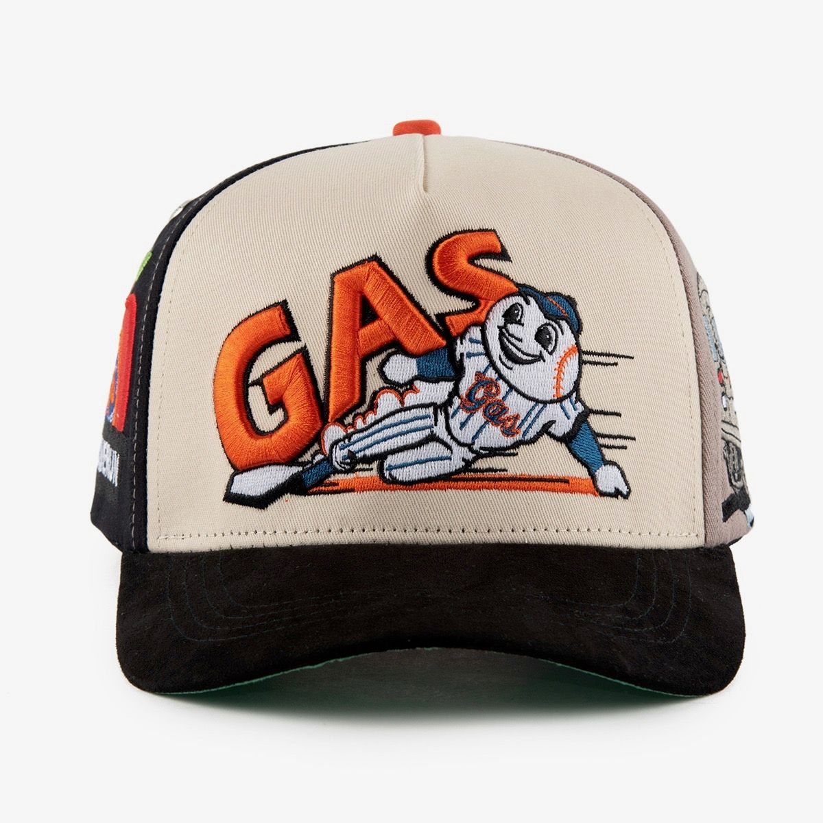 Mr. Gas Trucker Hat - Cream / Black