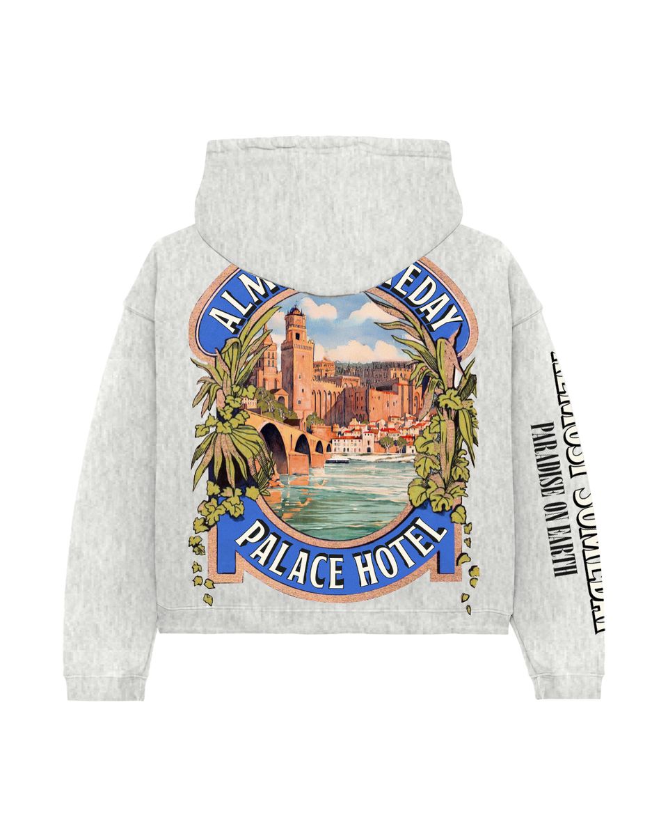 Palace Sweatsuit - Heather Grey