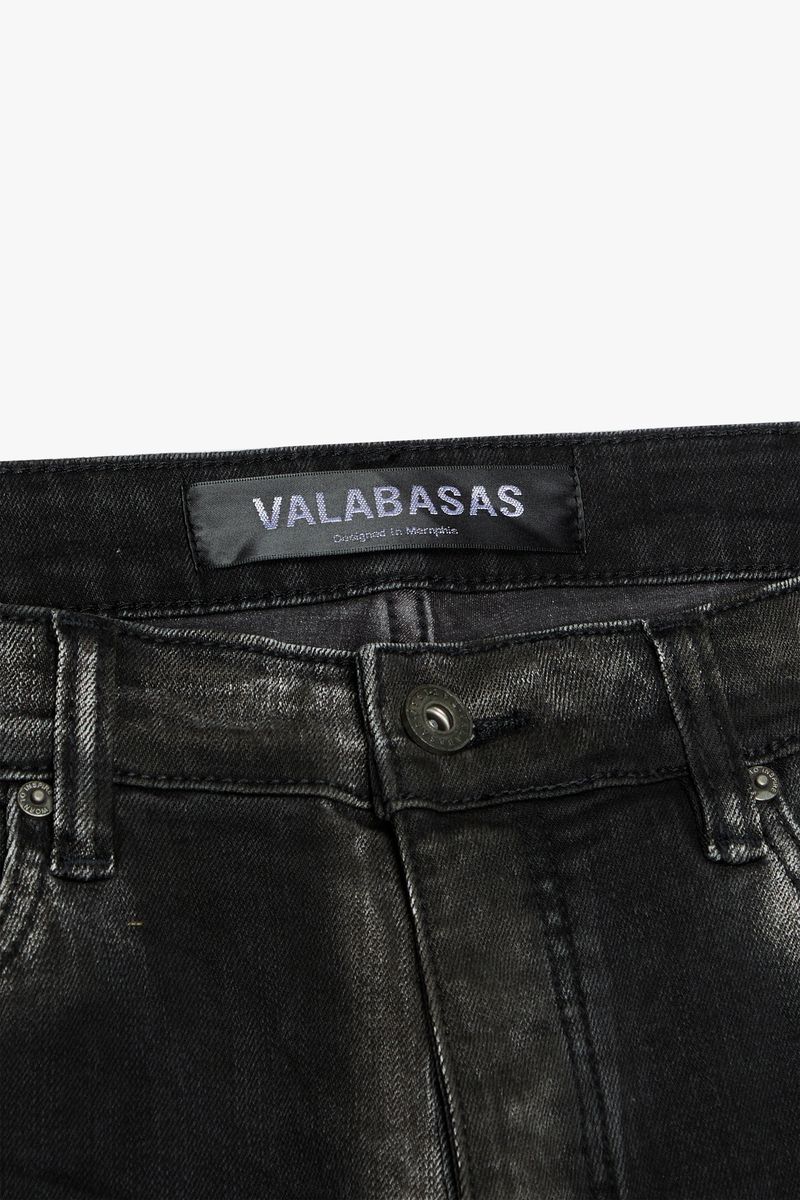 Sketch Skinny Denim - Black / Grey