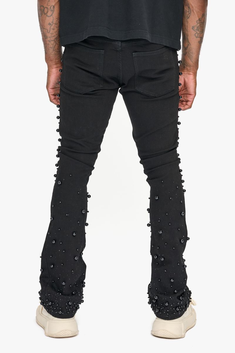 Sheam Jeans -Jet  Black